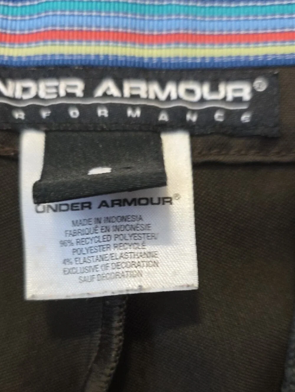 Under Armour Women's Black Bermuda Shorts